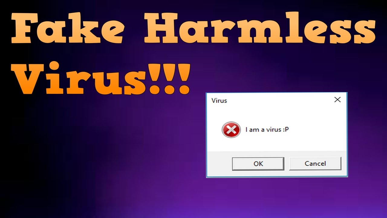 fake virus prank