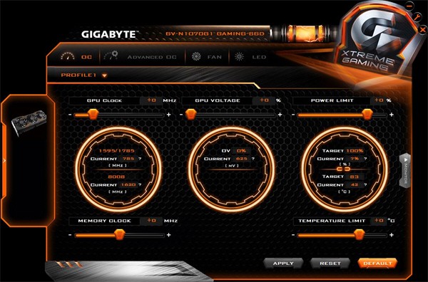 How to overclock your graphic card by Gigabyte Xtreme Engine