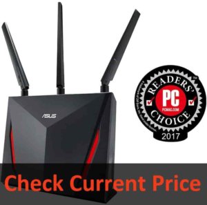 ASUS AC2900 Wi-Fi Dual-band (RT-AC86U): Best Gaming Under $200