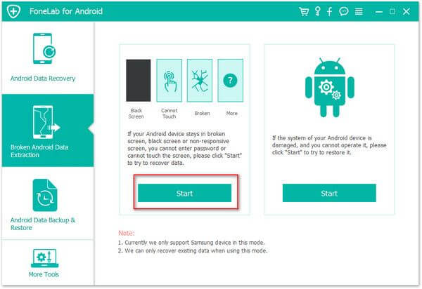 Recover your contacts by using a recovery tool