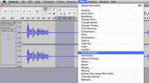 How to Remove Background Noise with Audacity
