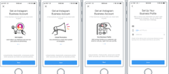 Business account details