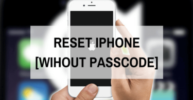 How do you Factory Reset an iPhone [Without a Password]