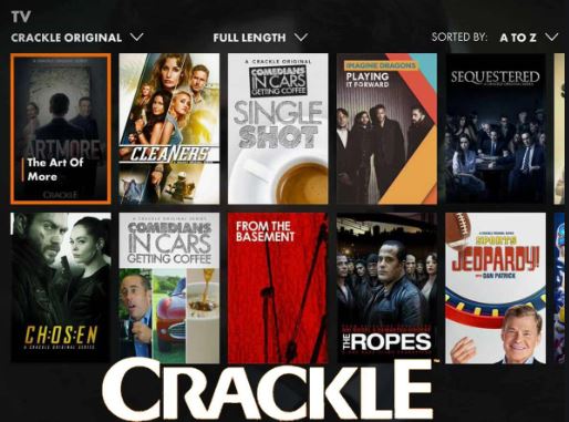 Crackle - Sites like YouTube