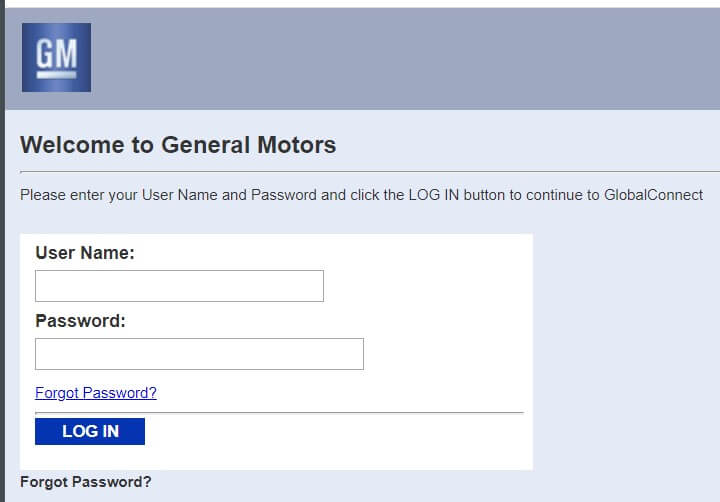 GM Global Connect Login Guide Techwarior GM Global Connect Login Guide Techwarior