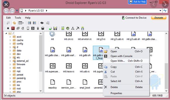 Droid Explorer