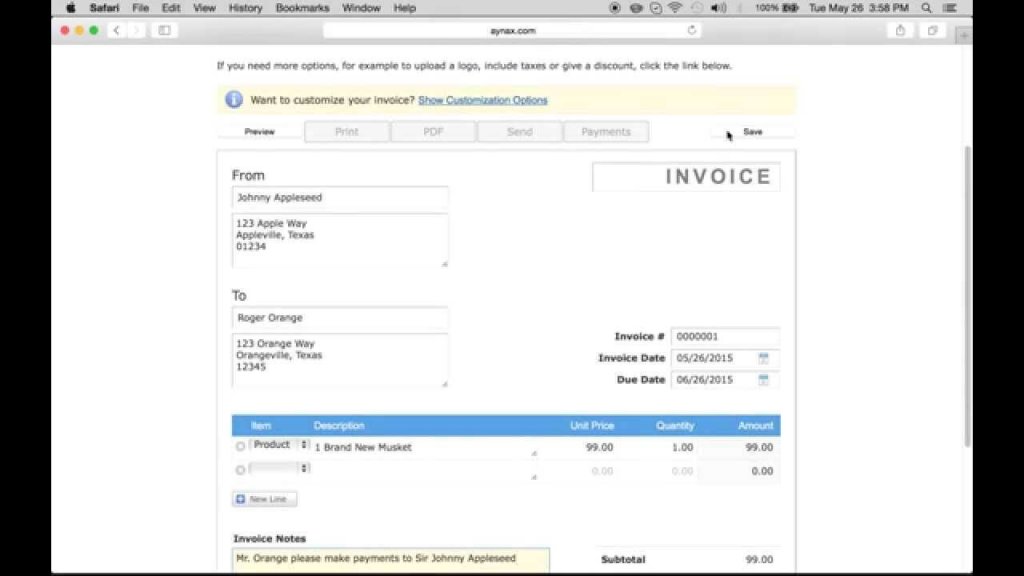 Invoice Generator